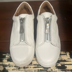 Frye Lena White Sneaker